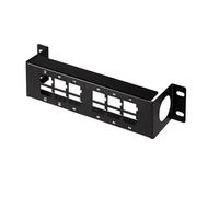 LogiLink Panel de parches, 10 pulgadas, 12 puertos, color negro