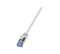 Logilink Patch Cable - Cable Ethernet (RJ-45, Cat 7, 15 m, S/FTP), blanco