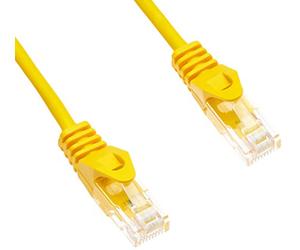 LogiLink Patch Cable Cat.5E U/UTP, amarillo, 1,50 m