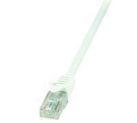 LogiLink Patch Cable Cat.6 U/UTP Econ Line, Color blanco, 1,50 m
