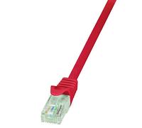 LogiLink Patch Cable Cat.6 U/UTP Econ Line, Rojo, 1,50 m