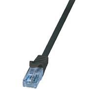 Logilink - Patch Cable Cat.6A 10GE Home U/UTP ECONLINE Black 1,00M