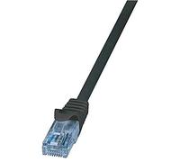 LOGILINK - Patch Cable Cat.6A 10GE Home U/UTP ECONLINE Black 1,50M