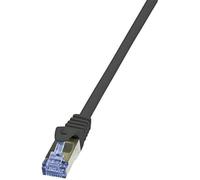 Logilink Patchkabel Cat.7 600Mhz S/Ftp Pimf Primeline Schwarz 5,00M