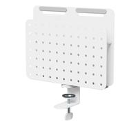 LogiLink PB0106 - Organizador de placas perforadas para montaje de abrazaderas, distancia entre orificios 32 mm