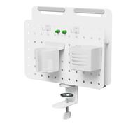 Logilink pb0106 organizador para colgar acero, plástico blanco