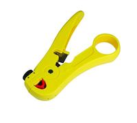 LogiLink Professional WZ0032 - Pelacables profesional para cables de red con cortador de cables de red y datos, color amarillo