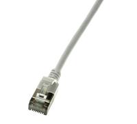 Logilink slim u/ftp cable de red gris 0,3 m cat6a u/ftp (stp)