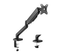 Logilink Soporte de Acero para Monitor de 17 a 32 Pulgadas con Resorte de Gas, Soporte de Mesa con función pivote de 180°