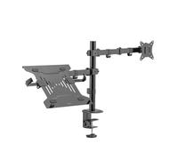 LOGILINK BP0175 - Soporte para monitor, 1 pantalla 1 NB, 17'' - 32'', 376 mm, montaj