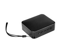 Logilink SP0057 - Altavoz Compacto Bluetooth 5.0 para reproducción de música (microSD, USB-A, AUX) y Radio FM Integrado, Compatible con función Manos Libres, Color Negro