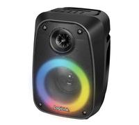 LogiLink SP0065 - Altavoz BT 5.0 TWS (True Wireless Stereo) para emparejar fácilmente Otro Altavoz, con 5 Modos de ecualización y luz RGB