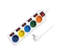 `LogiLink Steckdosenleiste 5-fach,5xCEE 7/3,m. 6Sch` ACC NUEVO