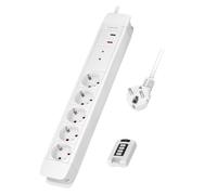 `LogiLink Steckdosenleiste 5-fach,5xCEE 7/3 m.Fernb` ACC NUEVO