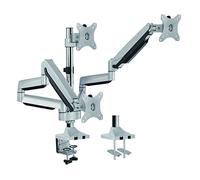 LogiLink Soporte de escritorio BP0052 para 3 pantallas 13-32" (33-81 cm) Plateado 7 kg