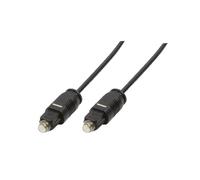 LOGILINK CA1009 - Cable Toslink, conector Toslink, PMMA, 3 m