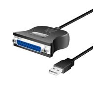LogiLink UA0054A - Adaptador USB 2.0 a D-sub (25-pin hembra, 1.5 m)