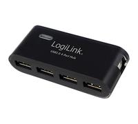 Logilink ua0085 - hub de 4 puertos usb 2.0 y fuente de alimentación,