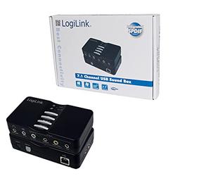 LogiLink UA0099 - Procesador Externo de Sonido (USB, 7.1)