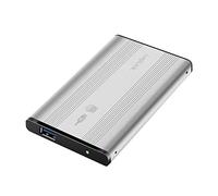 LogiLink UA0106A- External USB 3.0 recinto de Disco Duro (2.5", SATA, Aluminio) Plata