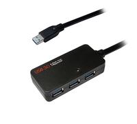 LogiLink USB 3.0 Activo Repetidor del Cable De 10M, W. Hub De 4 Puertos