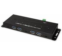 LogiLink UA0319 - USB 3.2 Gen 2 (3.1 Gen 2) Type-C - USB 3.2 Gen 1 (3.1 Gen 1) Type-A USB 3.1 (3.1 Gen 2) Type-C - 10000 Mbit/s - Black - 0.6 m - 66 mm