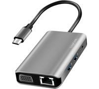 LogiLink UA0410 Hub Estación de Acoplamiento USB 3.2 Gen 1 - 7 Puertos