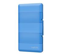 LogiLink UA0417 - Caja de protección para 4 Unidades SSD M.2 NGFF/NVMe a Prueba de Golpes con Forro de Espuma Suave