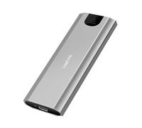LogiLink UA0439 - Caja de Disco Duro para SSD M.2 NVMe (PCIe), USB 3.2 Gen 2, hasta 10 Gbps, USB A+C