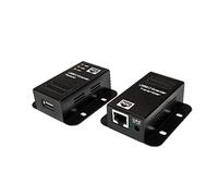 LOGILINK UA0267 - USB 2.0, conector A macho a A hembra, Cat.5, hasta 50 m
