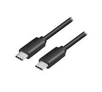 Logilink USB 3.1 ANSCHLUSSKABEL USB-C GEN2, 0,5 M SCHWARZ