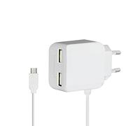 Logilink USB STECKDOSENADAPTER+Micro-USB-Kabel 2 X USB Port