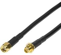 LogiLink WL0101 - Cable Extension de Antena (R-SMA Macho a Hembra Conector, CFD200, 5 m)