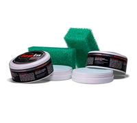Login - Limpiador desengrasante e higienizante para baño - Limpia y elimina la cal - Acción protectora antigoteo - 2 x 180 g - Esponjas incluidas