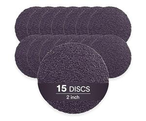 LogisAtuo Discos De Fibra Roloc 3M™ Cubitron™ II, 50mm Grano 80+