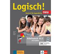 Logisch! neu a1.1, libro de ejercicios con audio online: Arbeitsbuch A1.1 mit Audios zum Download (SIN COLECCION)