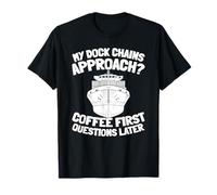 Logística - Carga Puerto Trabajador Portuario Camiseta