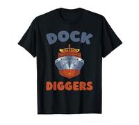 Logística Equipo Puerto - Carga Trabajador Portuario Camiseta
