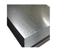 LogistSystem Chapa de acero galvanizado, placa de acero cuadrada, tamaño 80 x 80 cm (800 x 800 mm), chapa de acero, chapa fina, acero galvanizado, grosor: 1 mm, calidad: S251