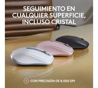 Logitech 910-006929 ratón Oficina mano derecha RF Wireless + Bluetooth Laser 8000 DPI