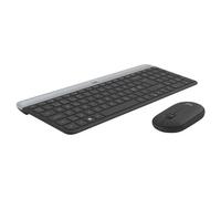 Logitech 920-009200 Tastiera Mouse Incluso Universale Rf Wireless Qwerty Nordic Grafite (logitech Slim Wireless Combo Mk470 - t)