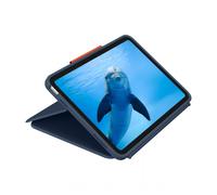 Logitech 920-011188 Rugged Combo 4 Touch Funda con teclado para iPad Azul Clásico