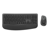 Logitech 920-014051 Combo Signature Comfort Plus MK880 para Empresas - Grafito QWERTY INTL