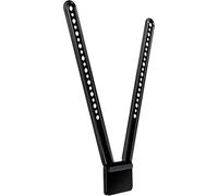 Logitech 939-001498 Soporte de TV para sistemas de videoconferencia Meetup, se adapta a televisores de hasta 55 pulgadas, estándar VESA, PC/Mac/Laptop/Mac/MacBook, negro (nuevo) (renovado)
