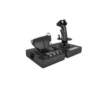Logitech G X56 H.O.T.A.S Controlador con Aceleración y Palanca RGB, 6 Grados de Libertad, 4 Opciones de Resorte, 189 Controles Programables, RGB, 2 USB, Color Negro