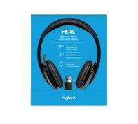 Logitech - 981-000480 auricular y casco Auriculares Alámbrico Diadema Oficina/Centro de llamadas USB tipo A Negro