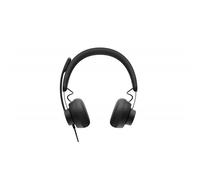 Logitech 981-000870 auricular y casco Auriculares Alámbrico Diadema Llamadas/Música USB Tipo C Grafito