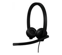 Logitech 981-001430 H570e Auricular de oficina con cable Negro Cable de 1,9 m