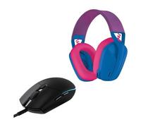 Logitech Auriculares Gaming 991G Serie Bundle G435 Lightspeed +Ratón G203 Azul &