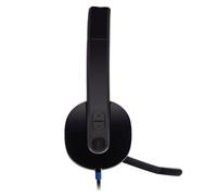 Logitech Auriculares + Micro H540 Negro